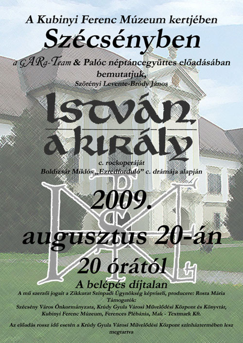 István, a király című rockopera
