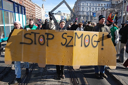 Szmogveszély Salgótarjánban
